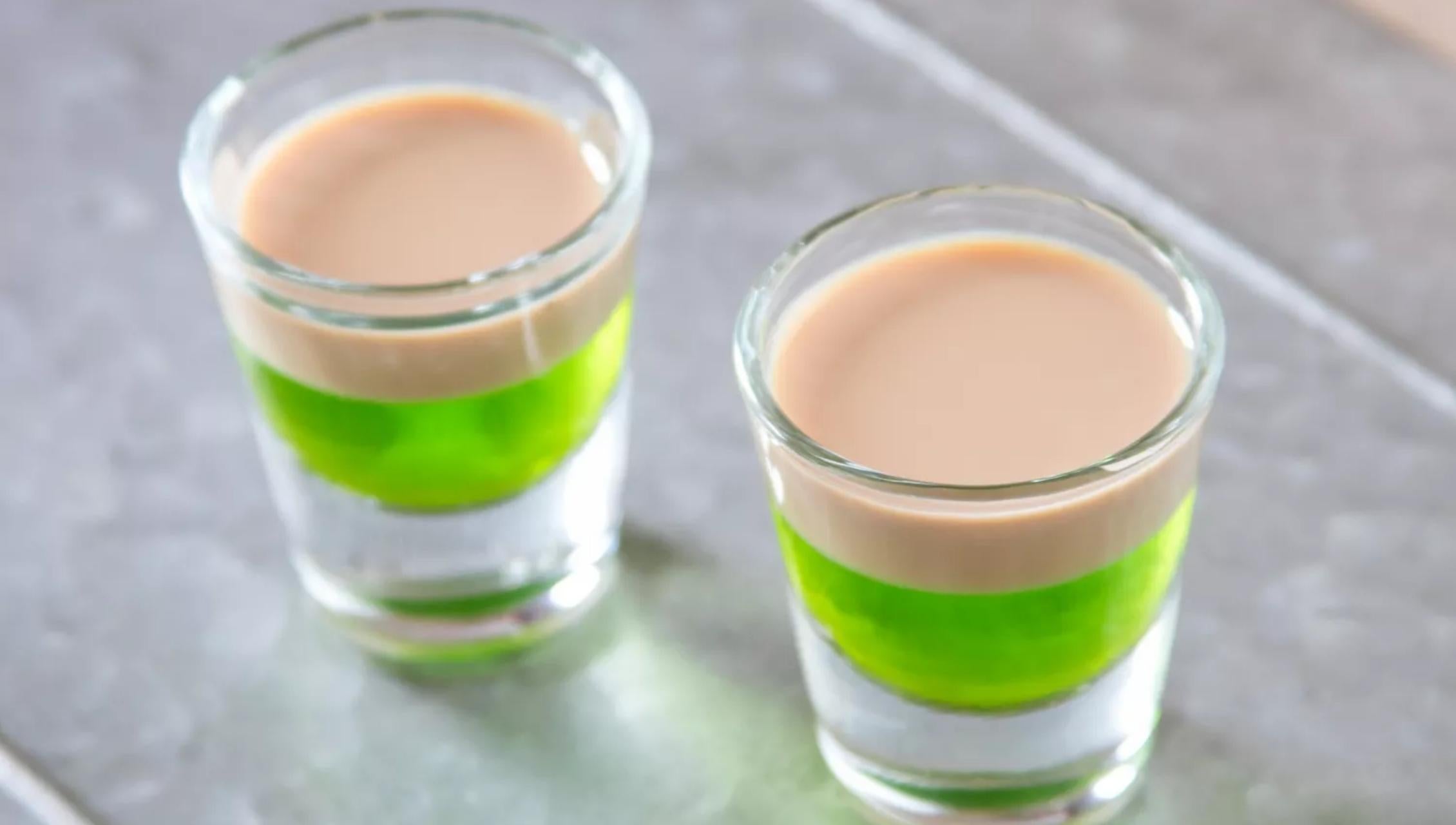 Irish Frog Shot  Cocktail Recipe