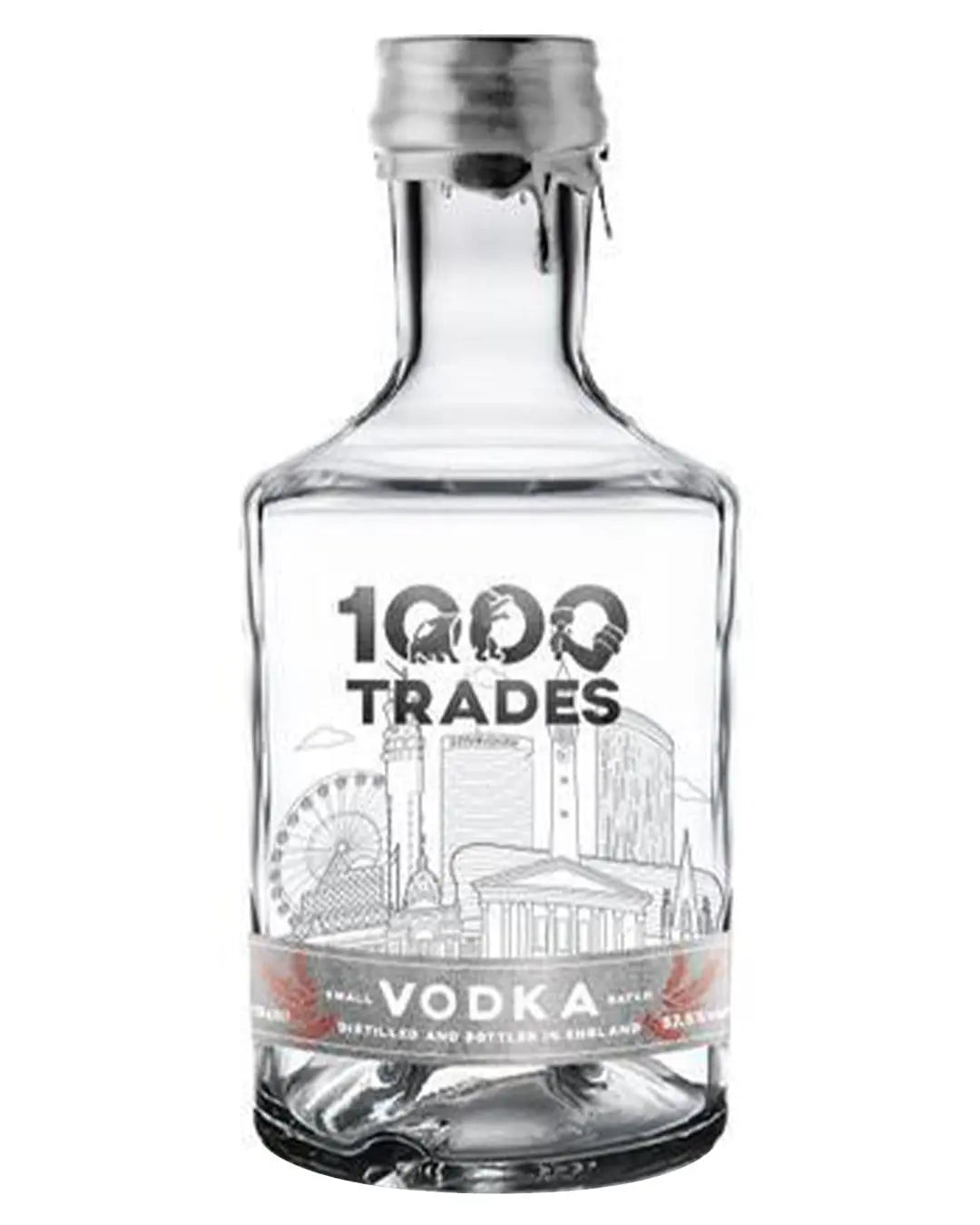 1000 Trades Vodka, 70 cl Vodka