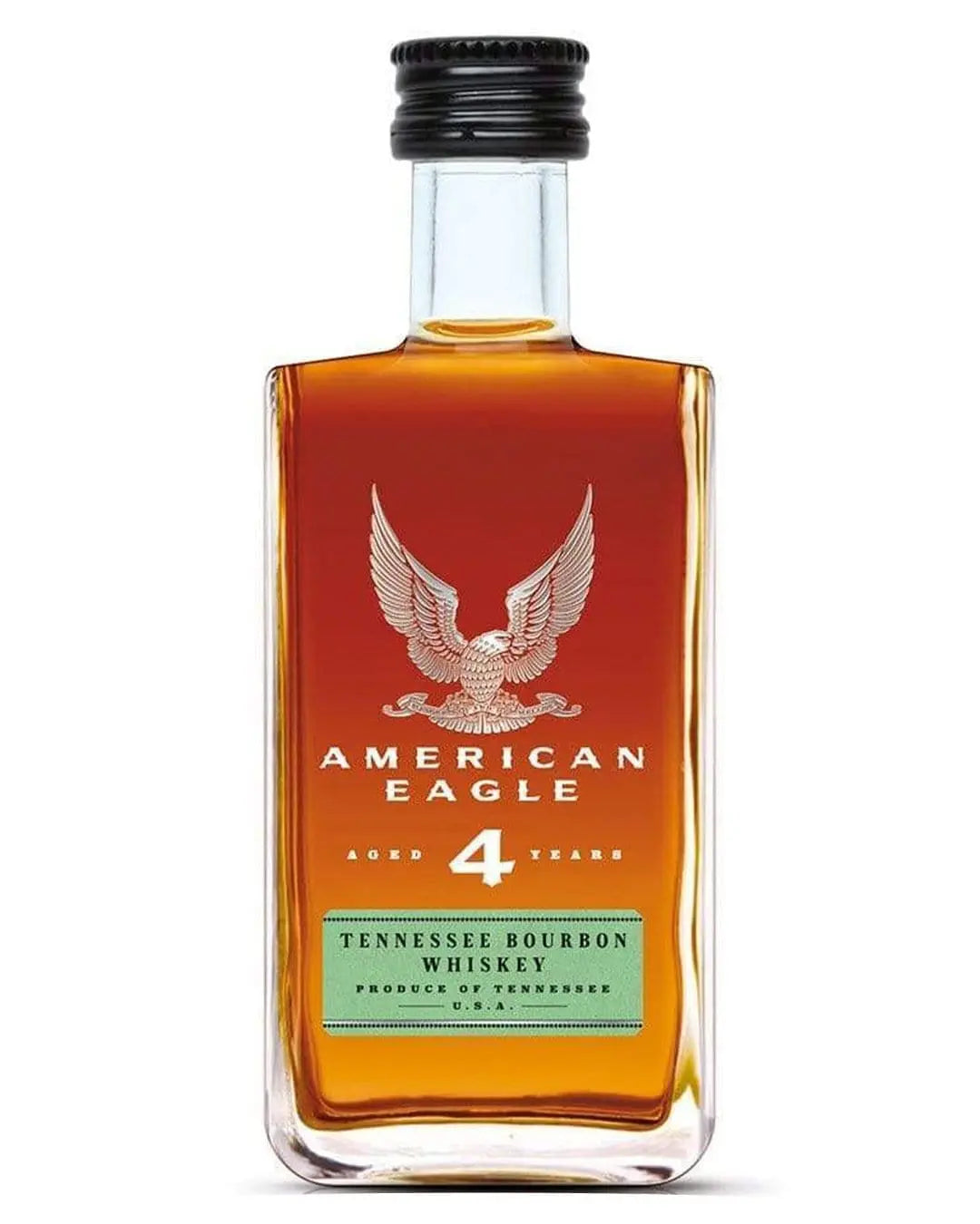 American Eagle 4 Year Old Tennessee Bourbon Whiskey, 5 cl Spirit Miniatures