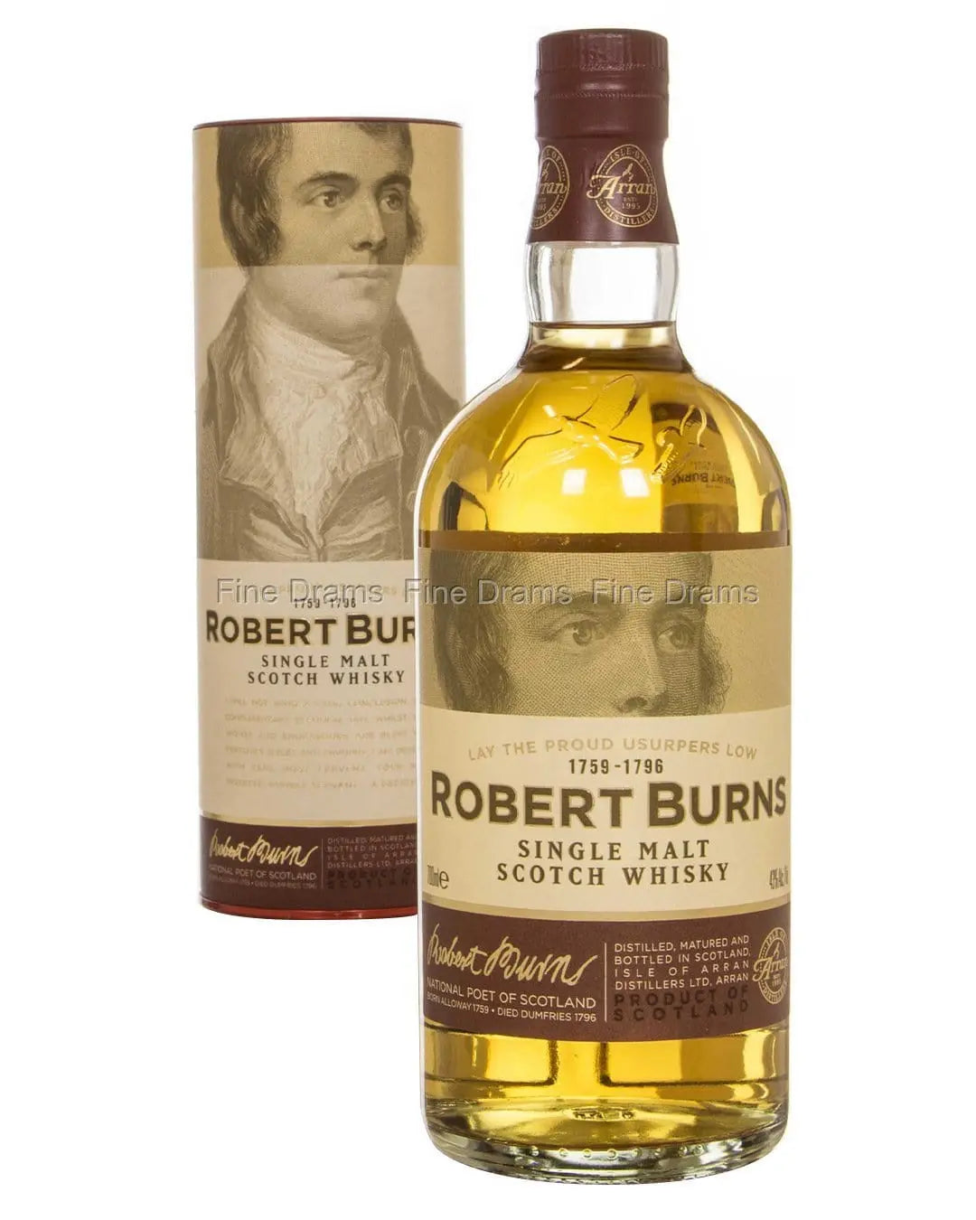 Arran Robert Burns Single Malt Whisky, 70 cl Whisky 5060044482397