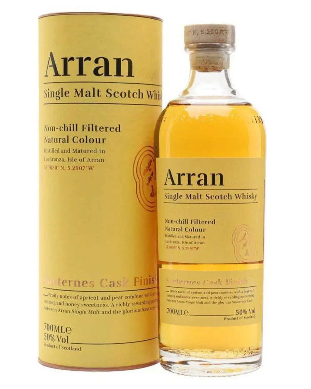 Arran Sauternes Cask Finish Single Malt Whisky, 70 cl Whisky