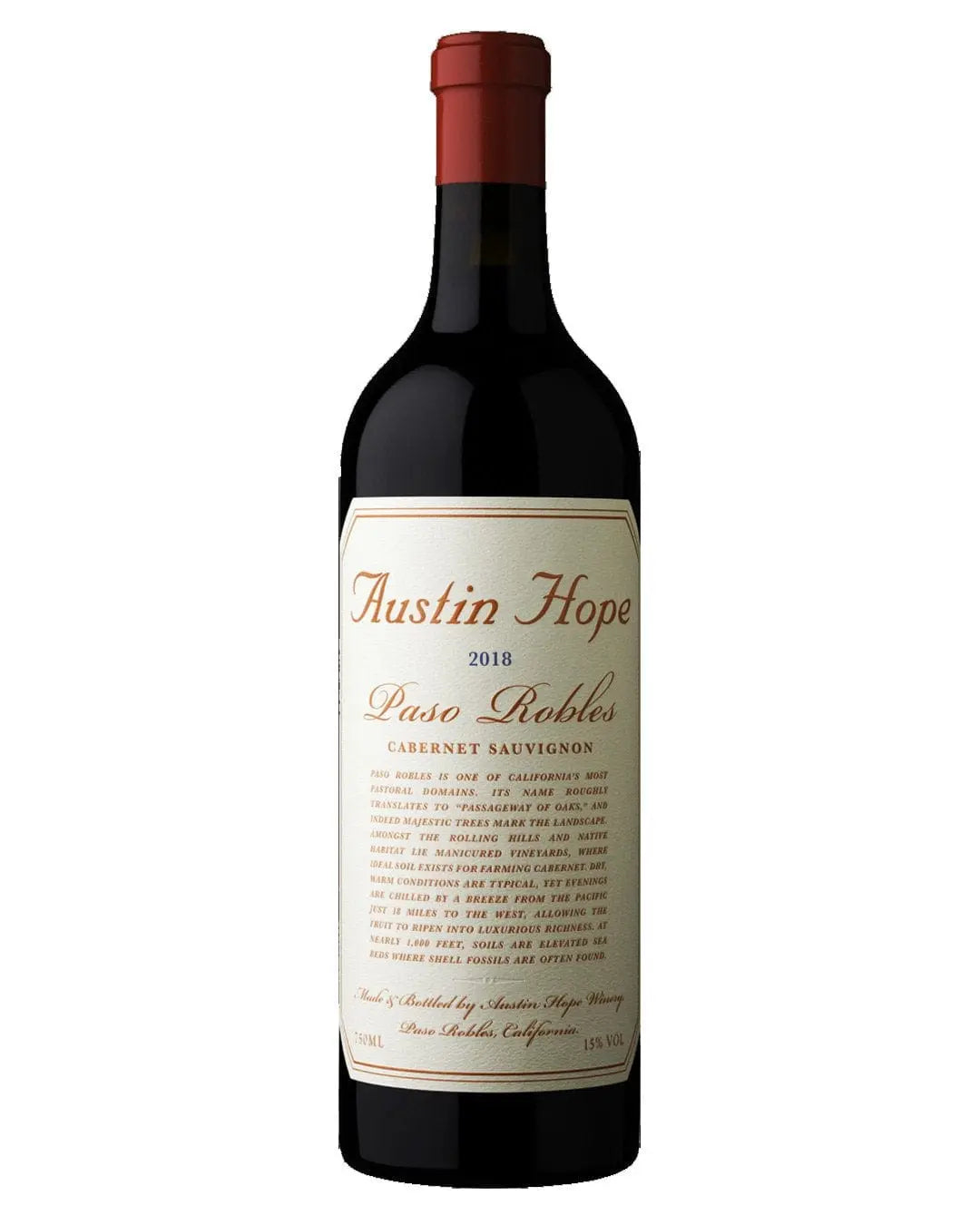Austin Hope Cabernet Sauvignon 2020, 75 cl Red Wine