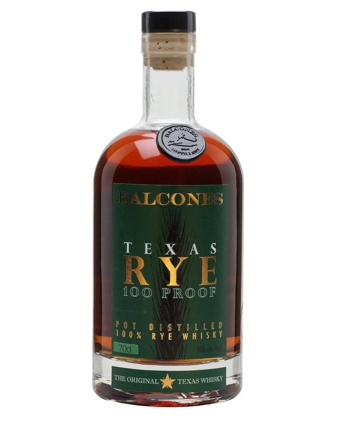 Balcones Texas Rye 100 Proof Whiskey, 70 cl Whisky 5060542510042
