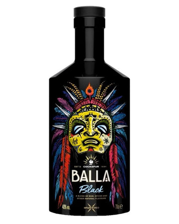 Balla Black Spiced Rum, 70 cl Rum 5033931604486
