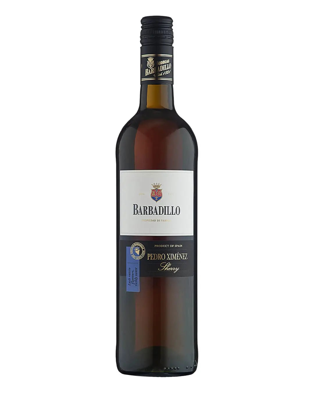 Barbadillo Pedro Ximenez Sherry, 75 cl Fortified & Other Wines 8410061018067