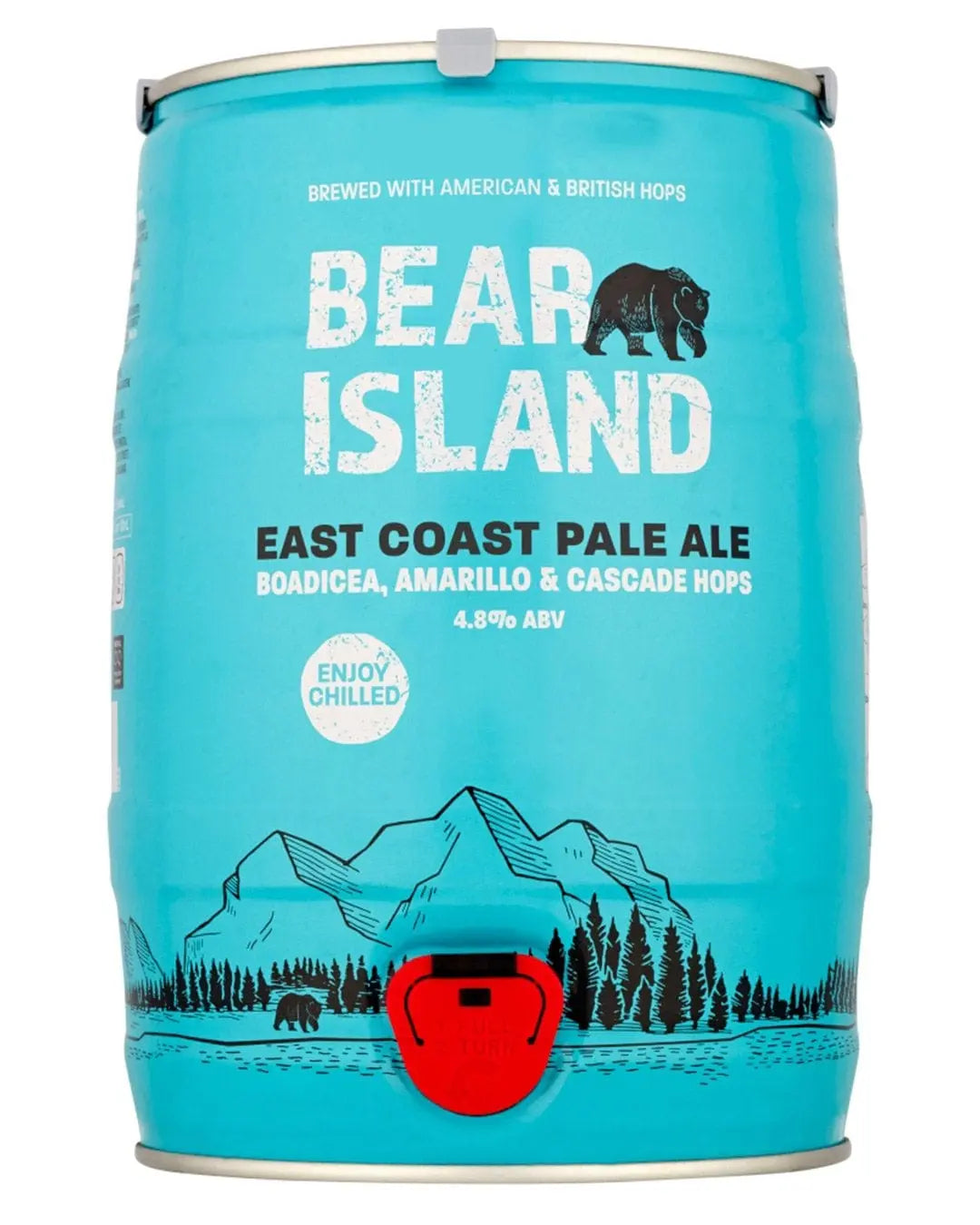Bear Island East Cost Pale Ale Mini Keg, 5 L Beer