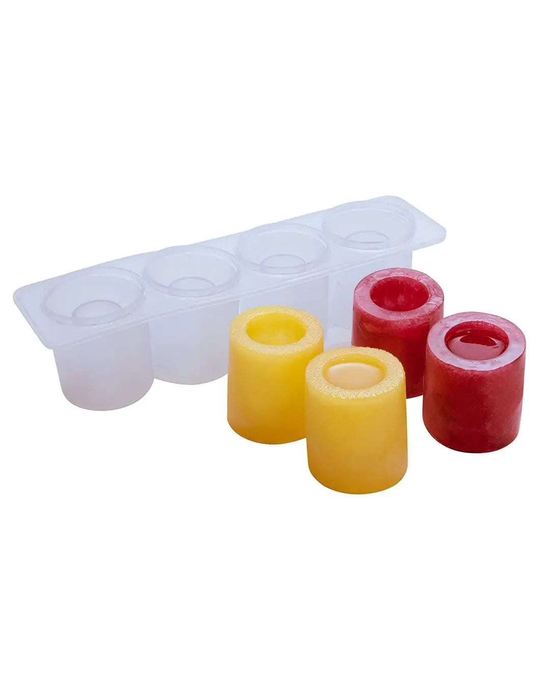 Beaumont 4 Cavity Clear Silicone Shot Glass Mould Tableware 5020229107767