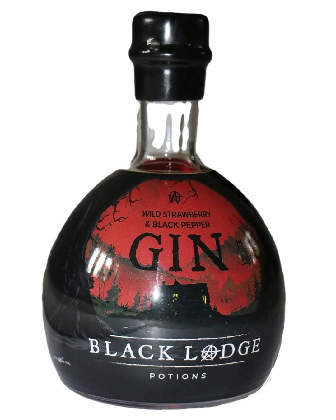 Black Lodge Potions Wild Strawberry & Black Pepper Gin, 70 cl Gin