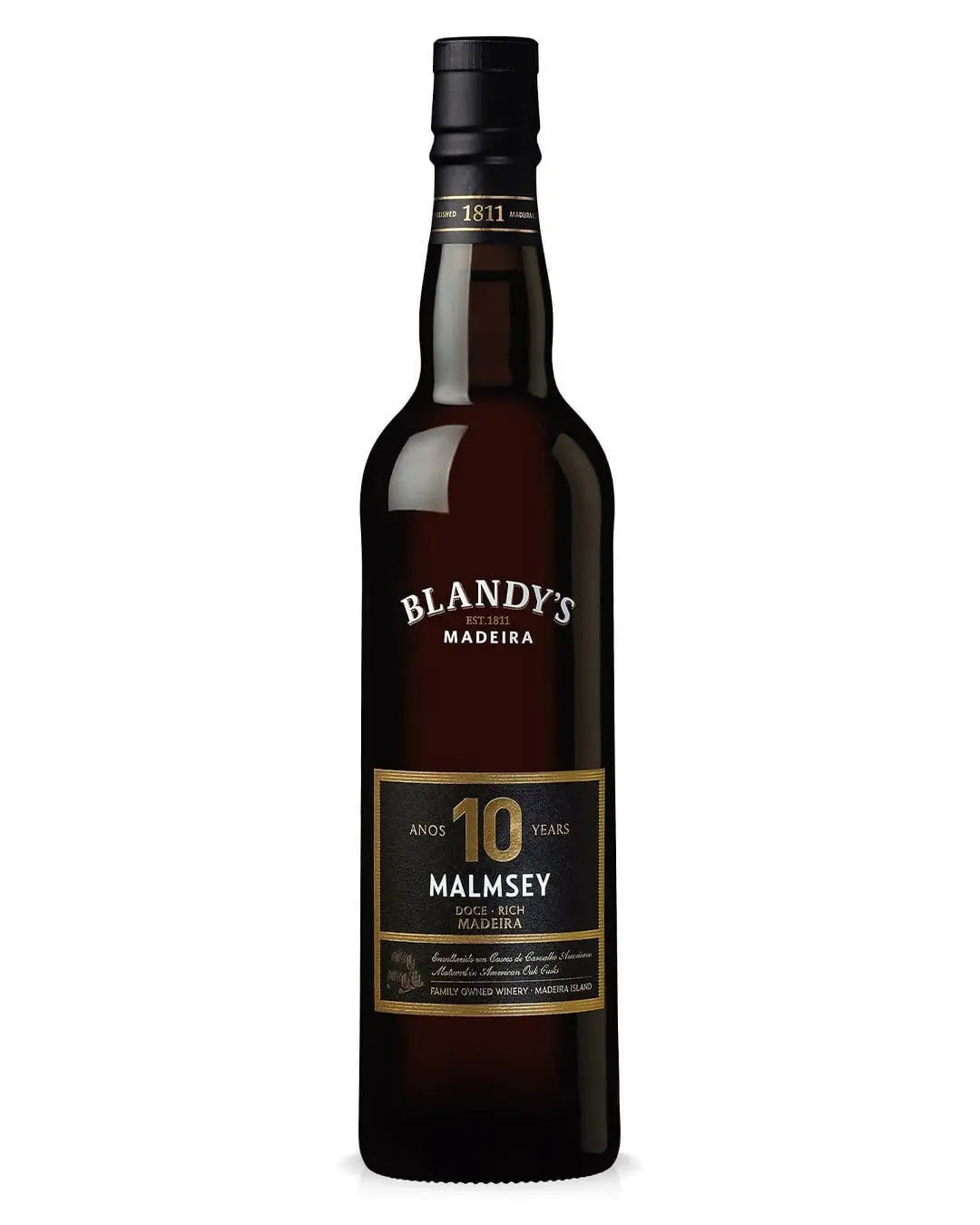 Blandy’s Madeira 10 Year old Malmsey, 50 cl Fortified & Other Wines
