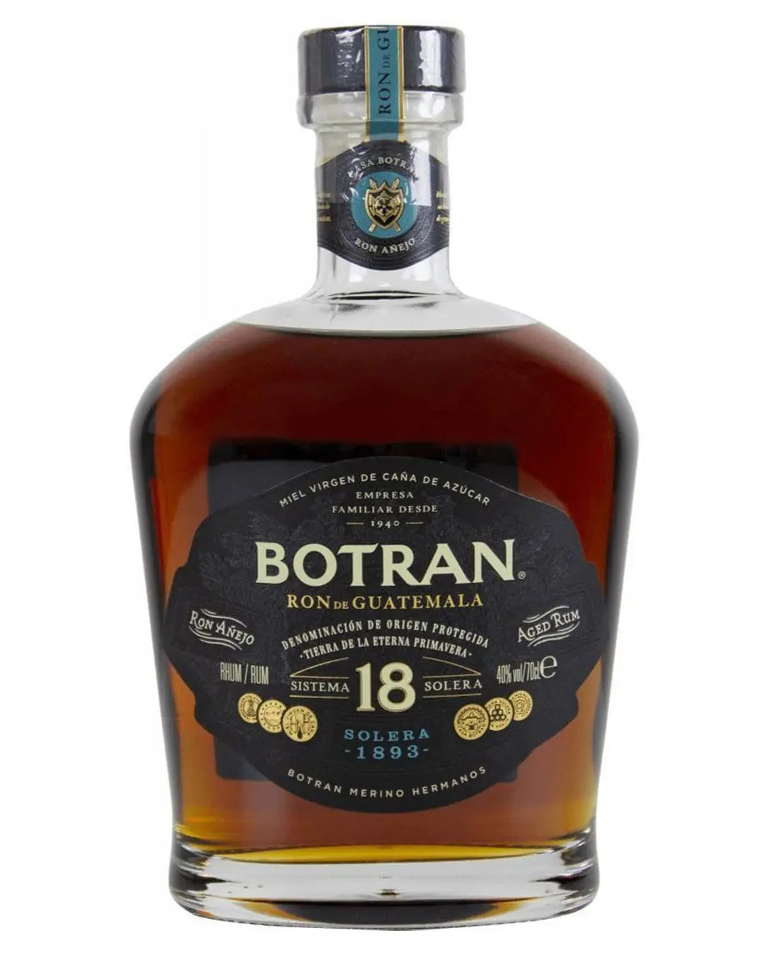 Botran Solera 18 Year Old Gran Reserva Rum, 1 L Rum 7401005008191