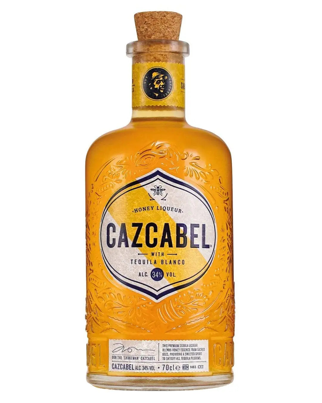 Cazcabel Tequila Honey Liqueur, 70 cl Tequila & Mezcal 5060361960011