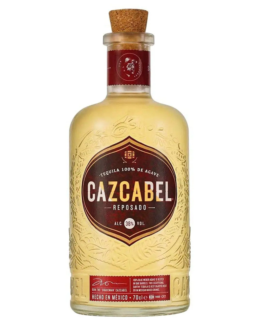 Cazcabel Tequila Reposado, 70 cl Tequila & Mezcal 5060361960165