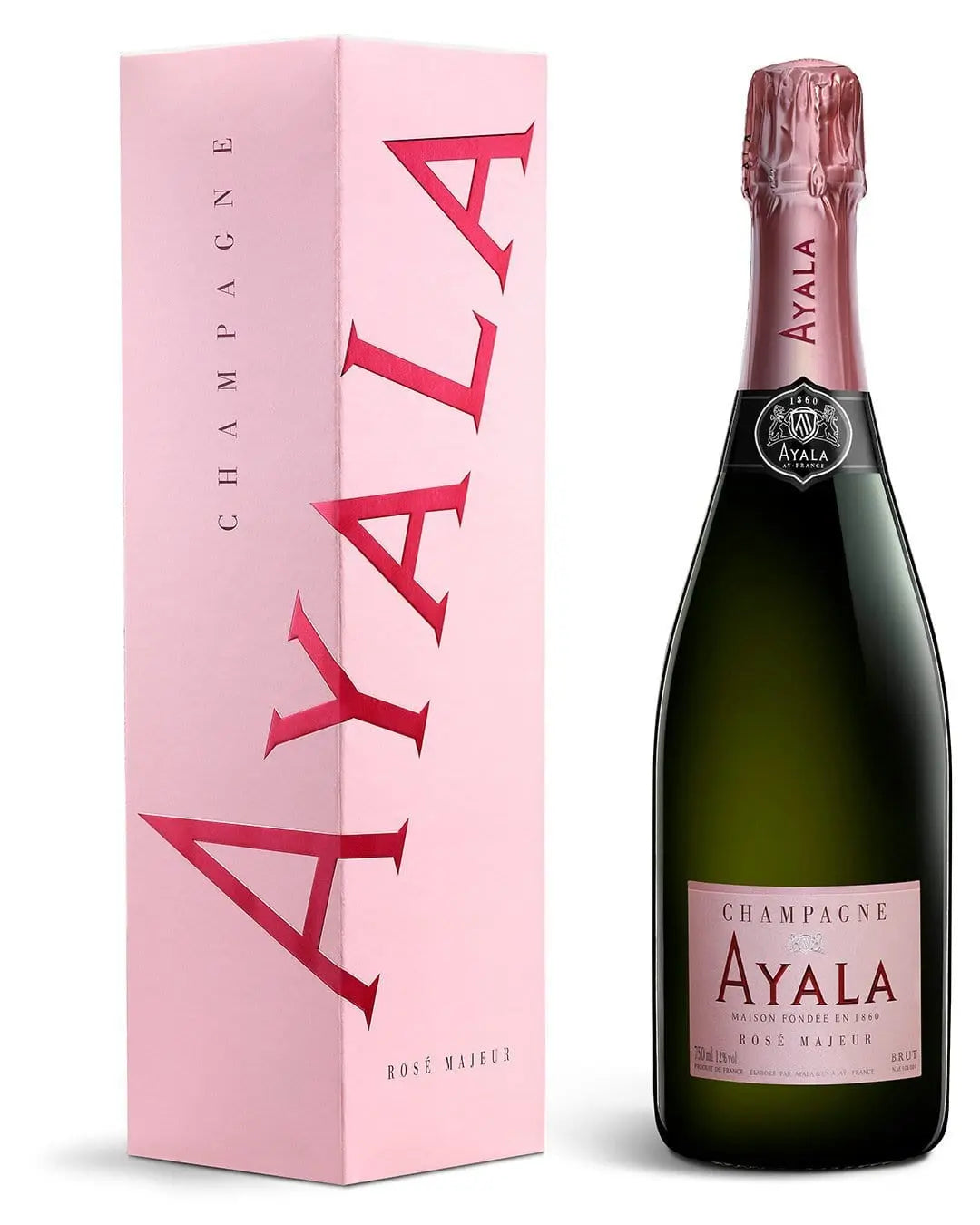 Ayala Rose Majeur Gift Box, 75 cl Champagne & Sparkling 3113841004001