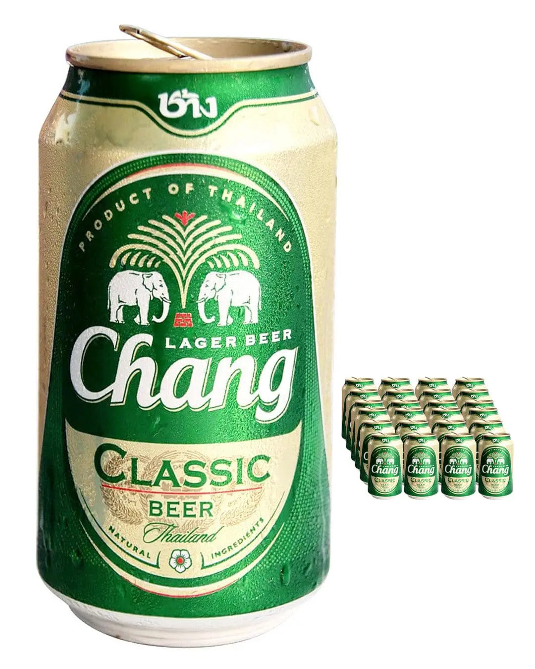 Chang Lager Beer, 24 x 330 ml cans Beer