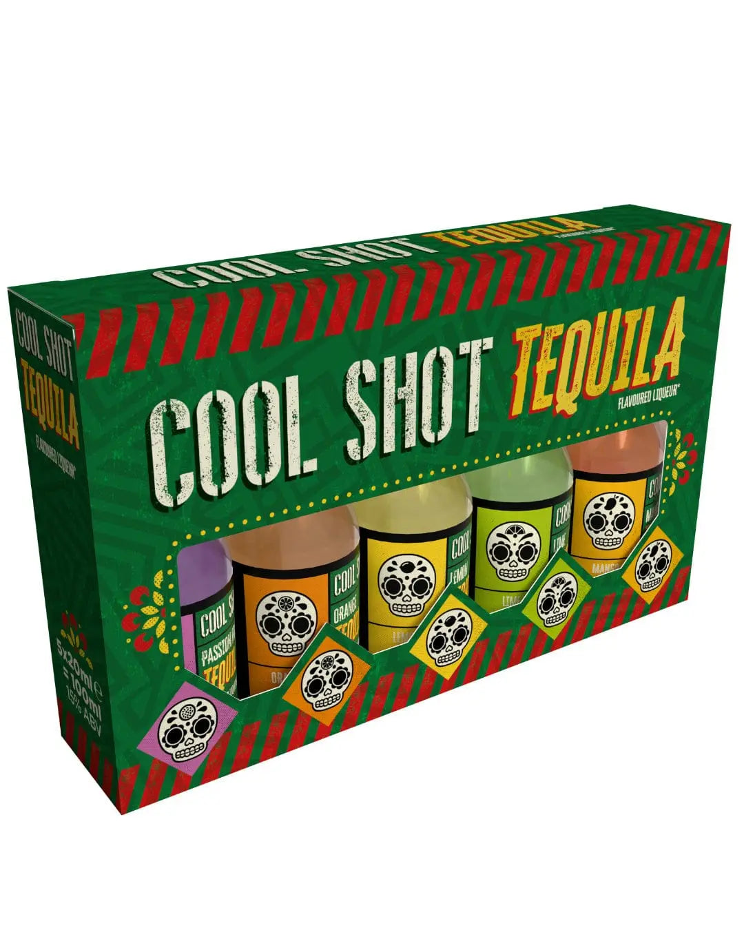 Cool Shot Tequila Pack, 5 x 20 ml Tequila & Mezcal