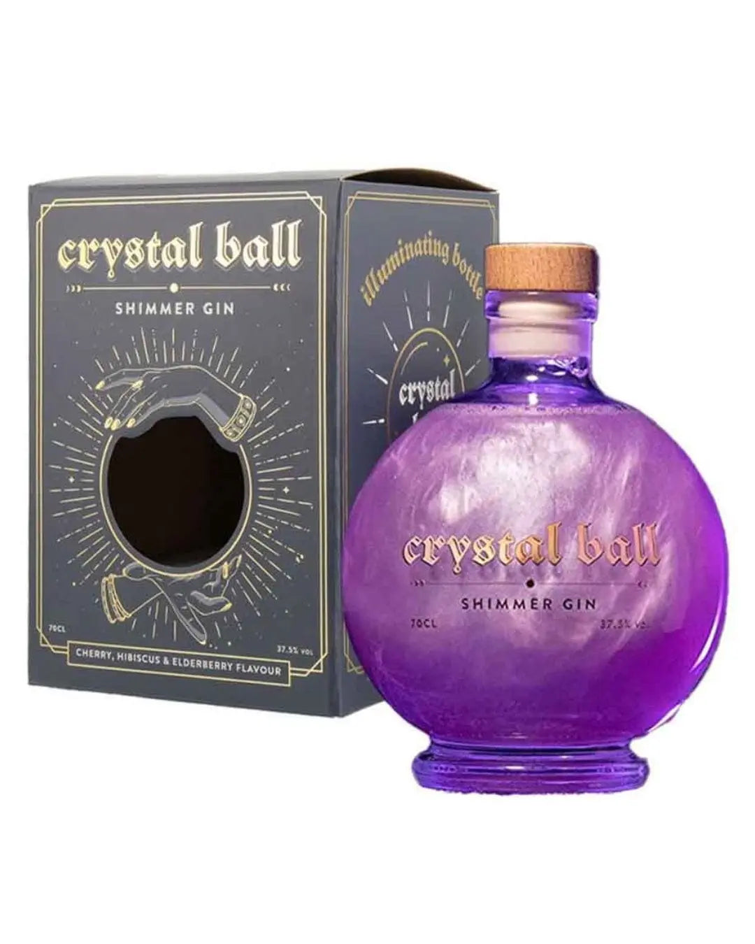 Crystal Ball Shimmer Gin, 70 cl Gin