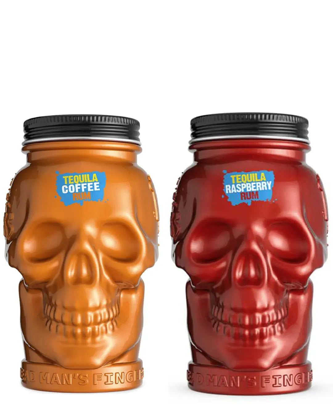 Dead Man's Fingers Limited Edition Tequila Flavoured Rum Mason Jar Duo, 2 x 50 cl Rum
