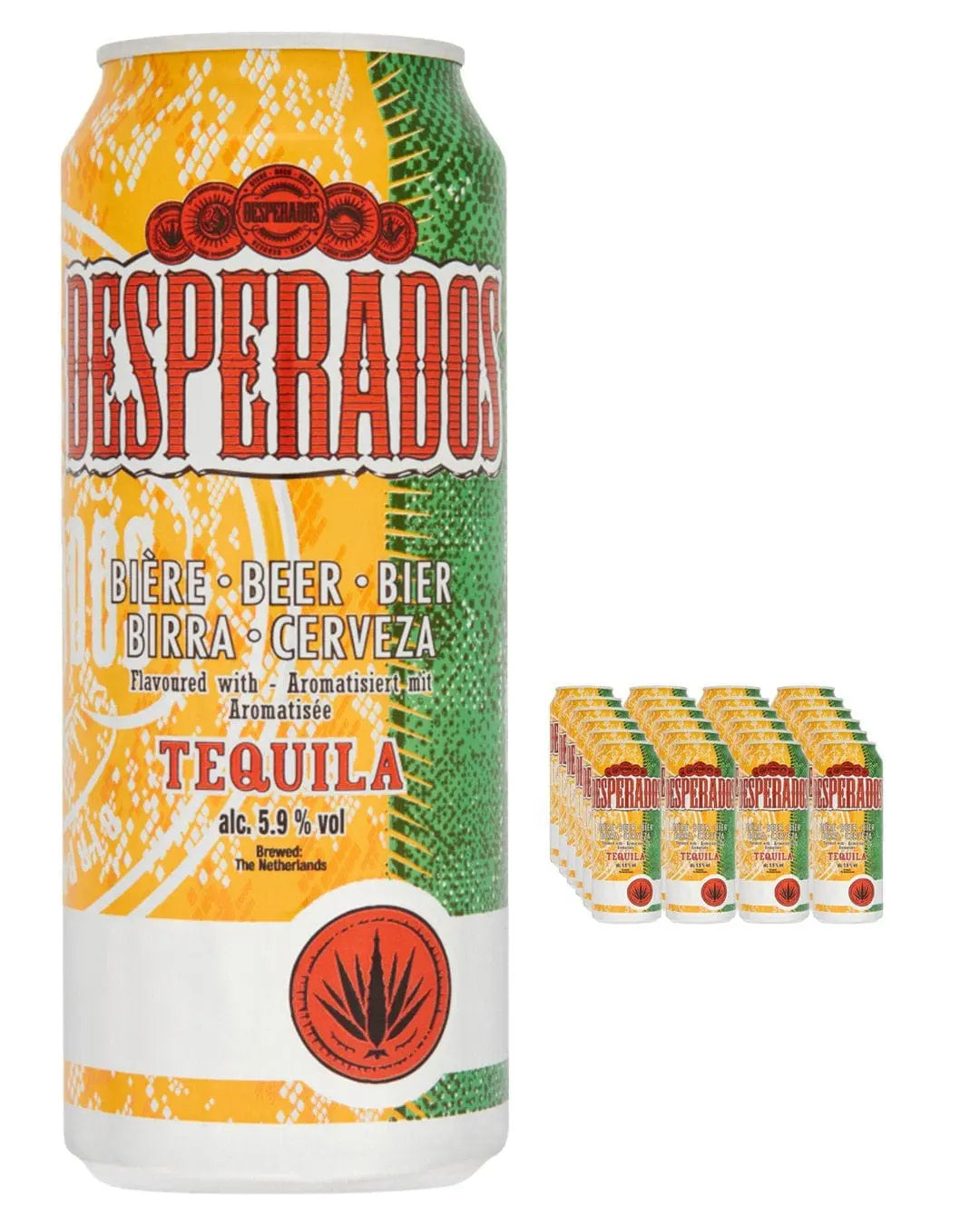 Desperados Premium Tequila Lager Cans Multipack, 24 x 500 ml Beer