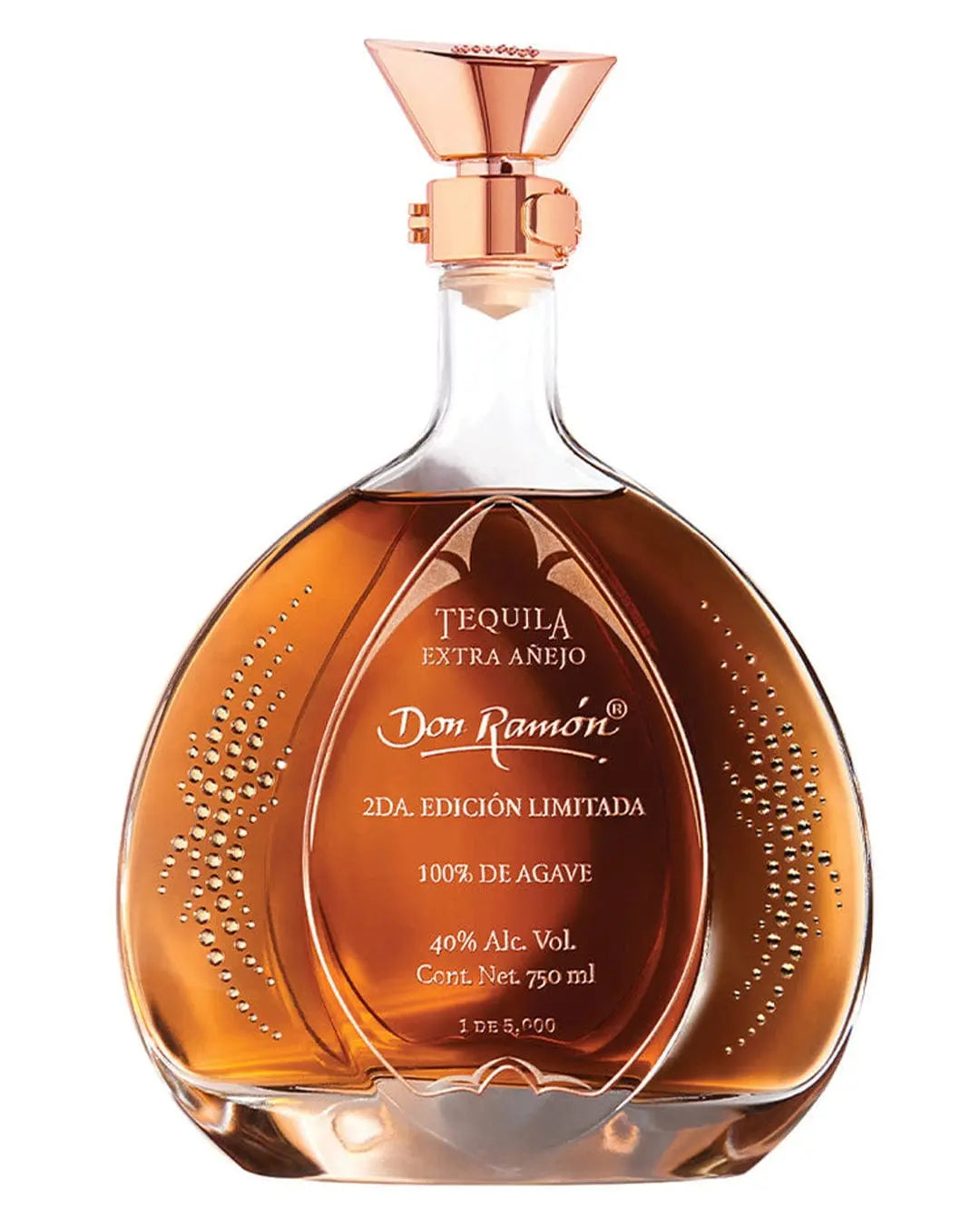 Don Ramon Tequila Extra Añejo Limited Edition Crystals from Swarovski, 75 cl | Pierce Brosnan Tequila & Mezcal