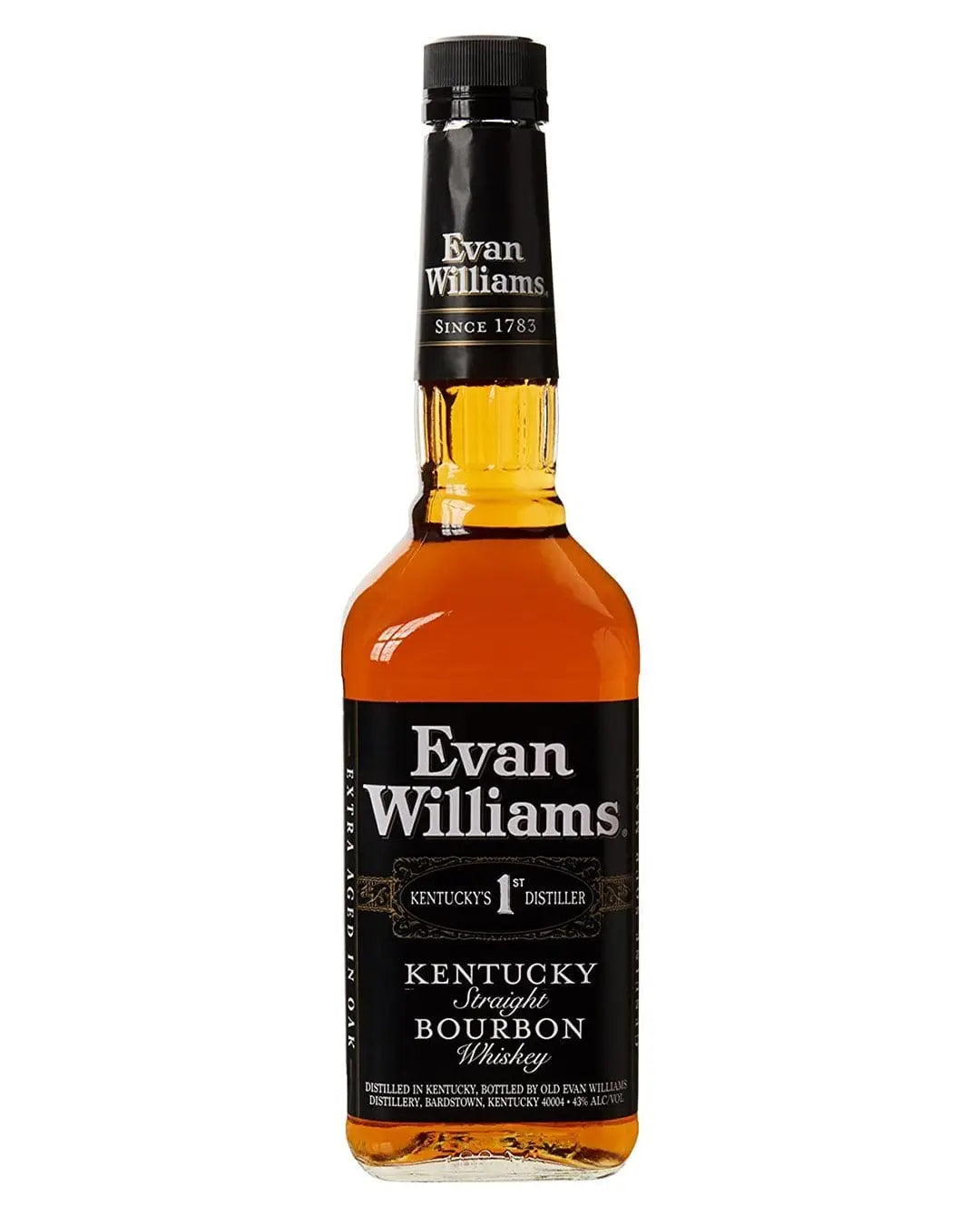 Evan Williams Kentucky Black Label Straight Bourbon Whiskey, 70 cl Whisky 096749021345