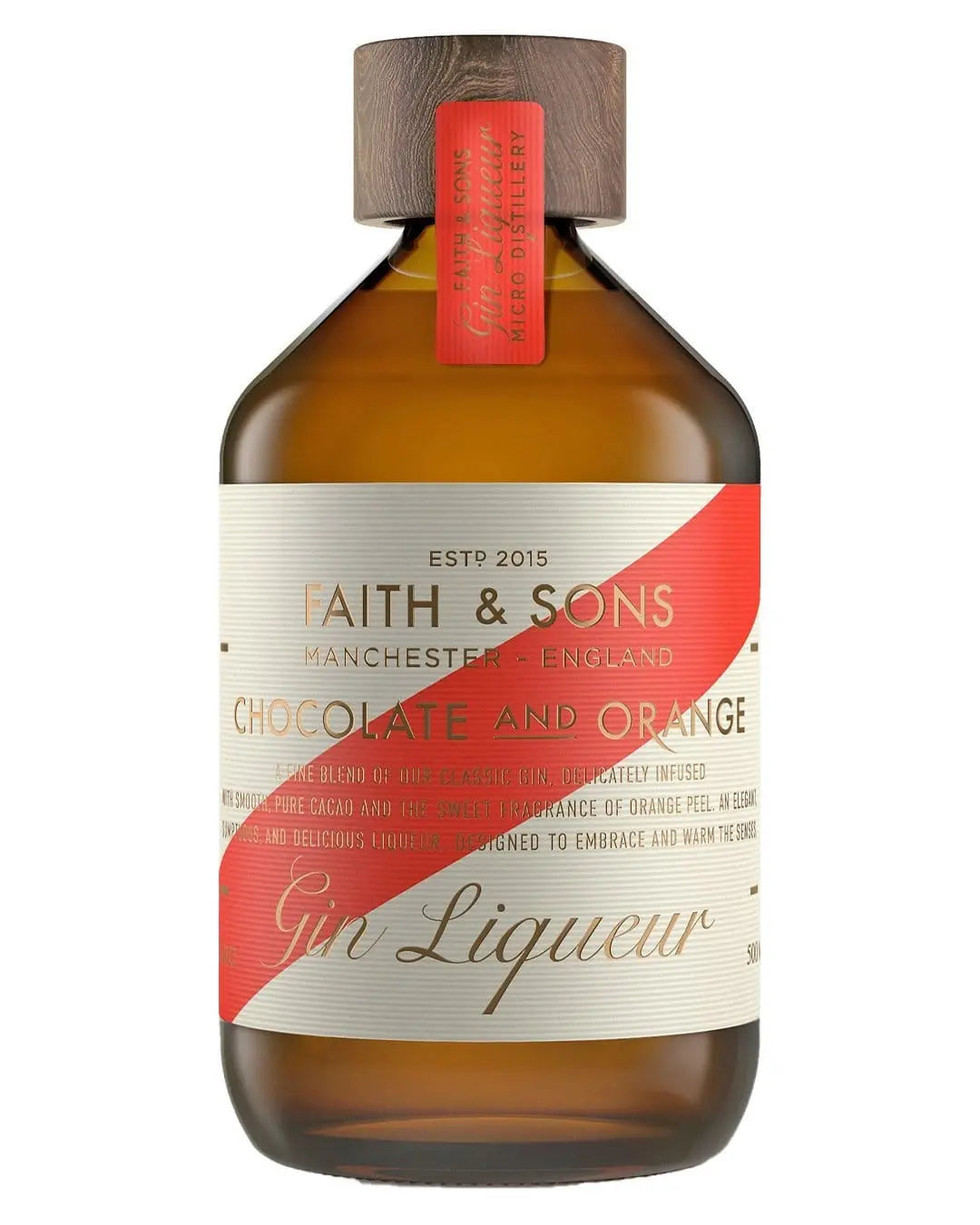 Faith & Sons Chocolate & Orange Gin Liqueur, 50 cl Gin