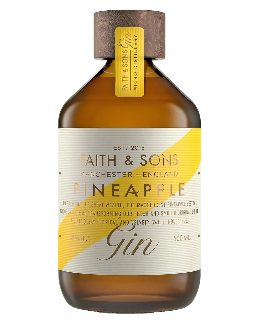 Faith & Sons Original Pineapple Gin, 50 cl Gin