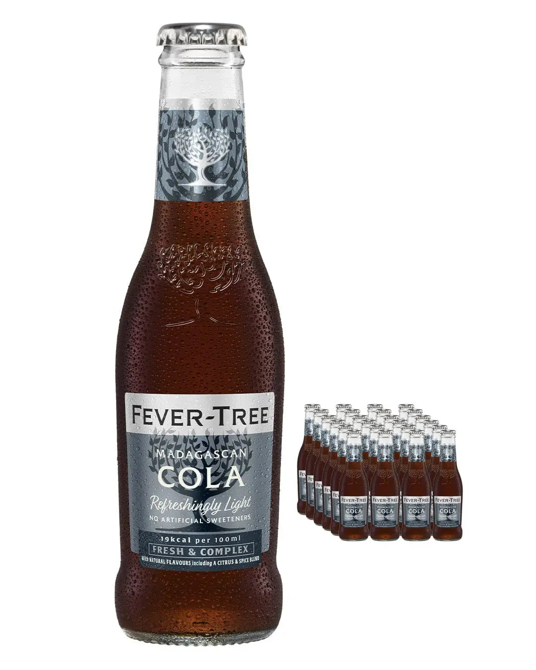 Fever-Tree Refreshingly Light Madagascan Cola Multipack, 24 x 200 ml Soft Drinks & Mixers 05060108452014