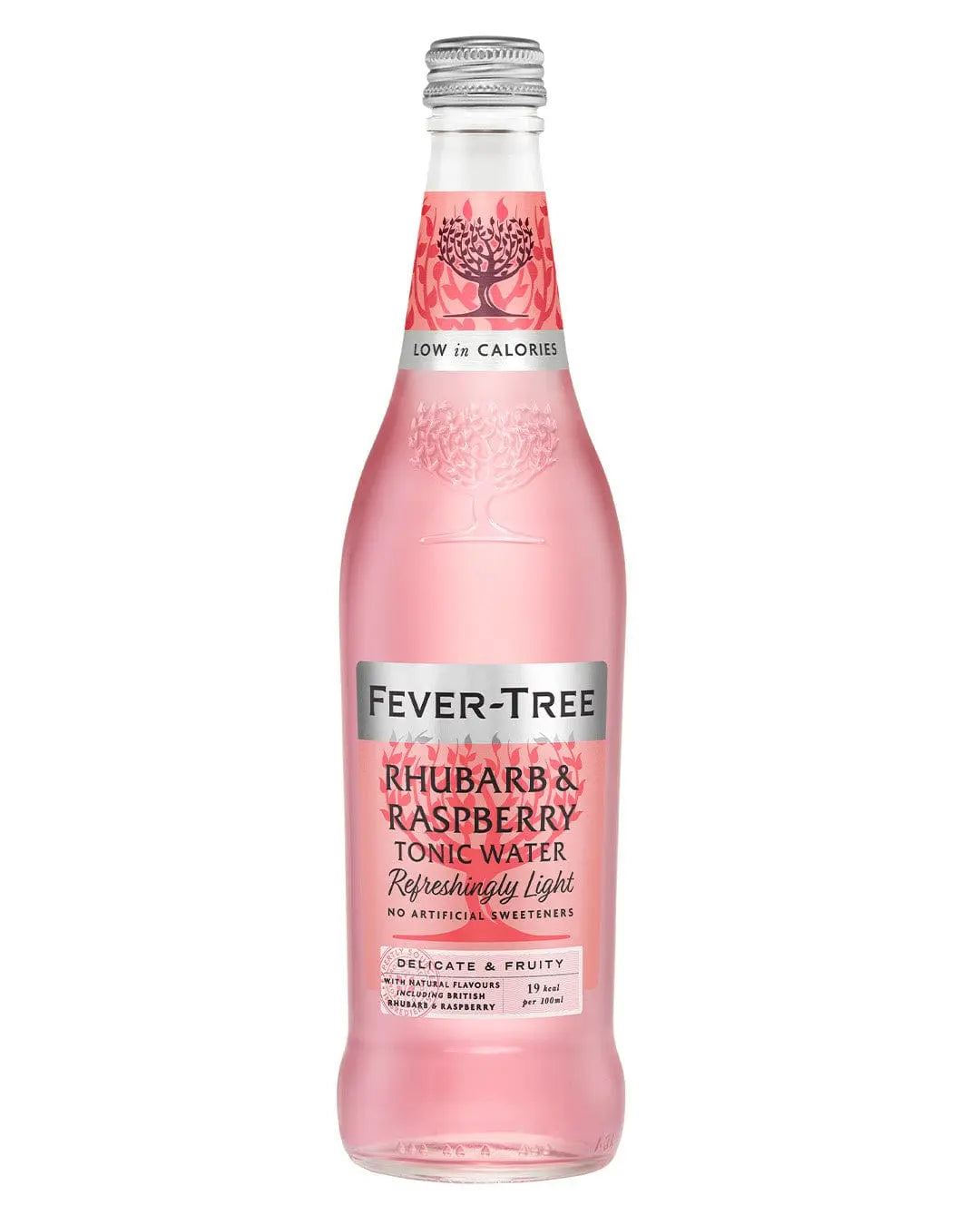 Fever-Tree Refreshingly Light Sweet Rhubarb & Raspberry Tonic, 500 ml Tonics