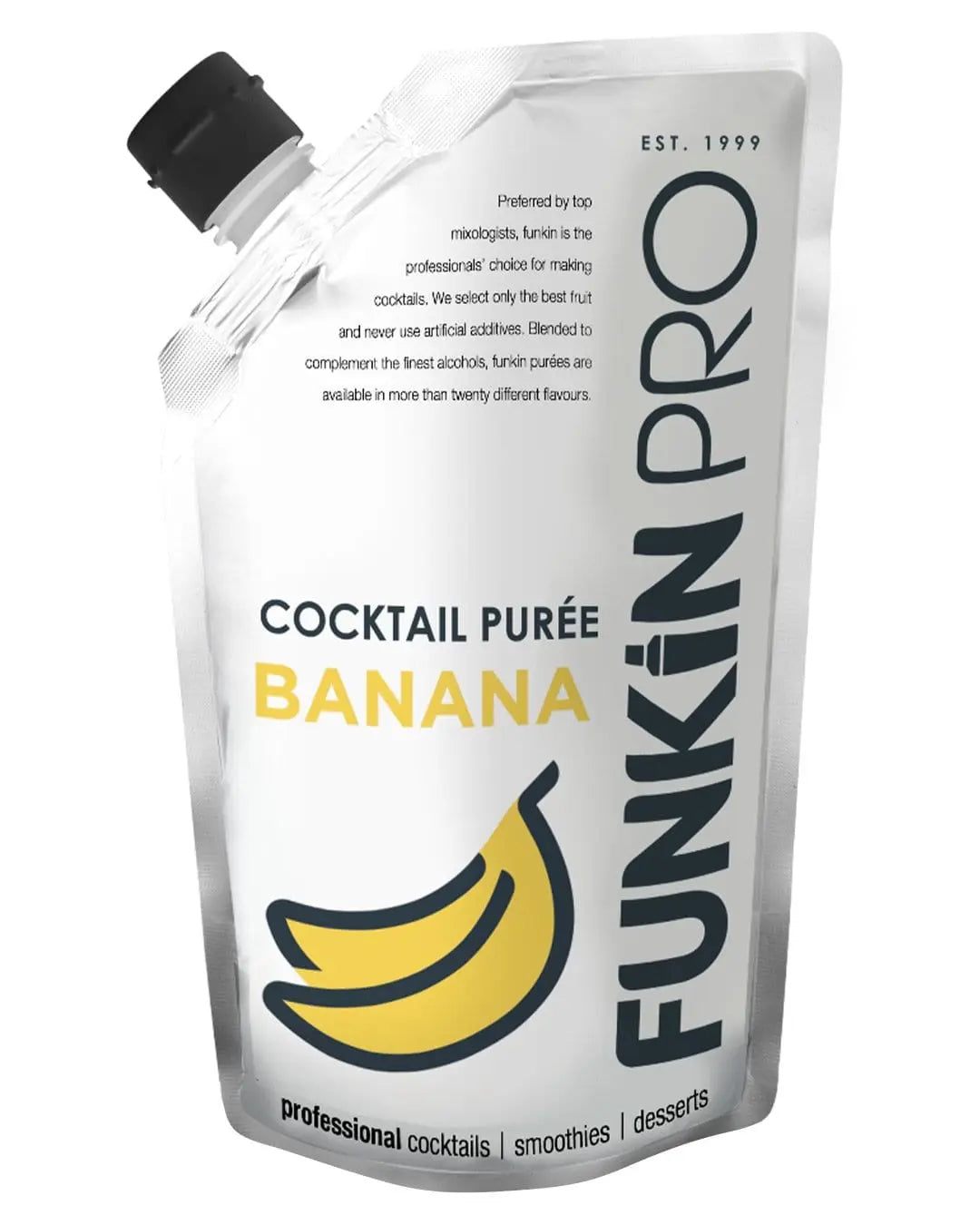 Funkin Banana Purée, 1 KG Cocktail Essentials 5060065300564