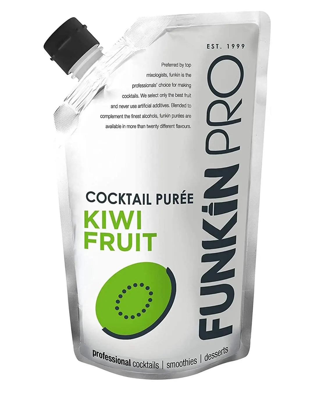 Funkin Kiwi Fruit Purée, 1 KG Cocktail Essentials 5060065300601