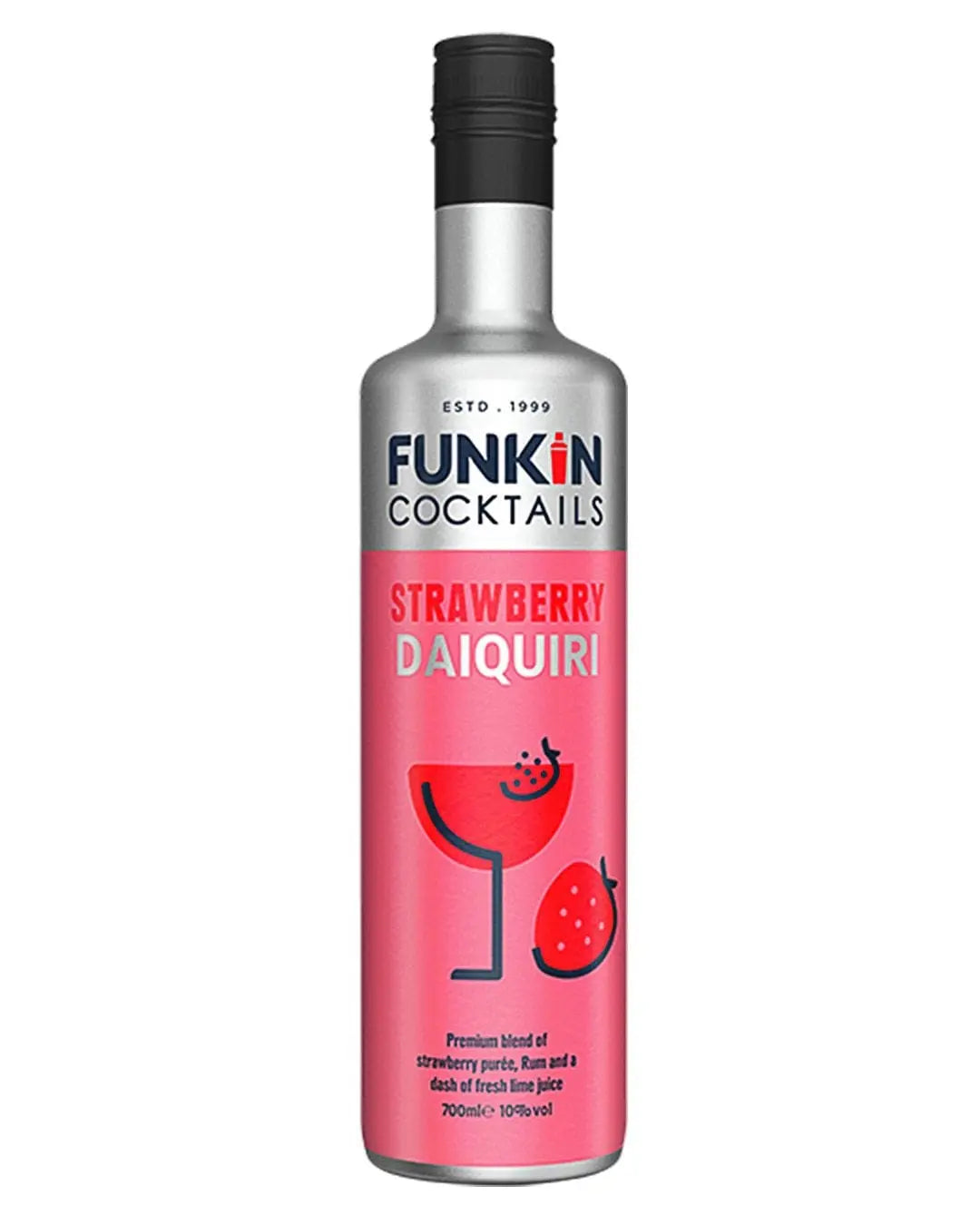 Funkin Ready To Drink Strawberry Daiquiri Cocktail, 70 cl Ready Made Cocktails 5060065302438
