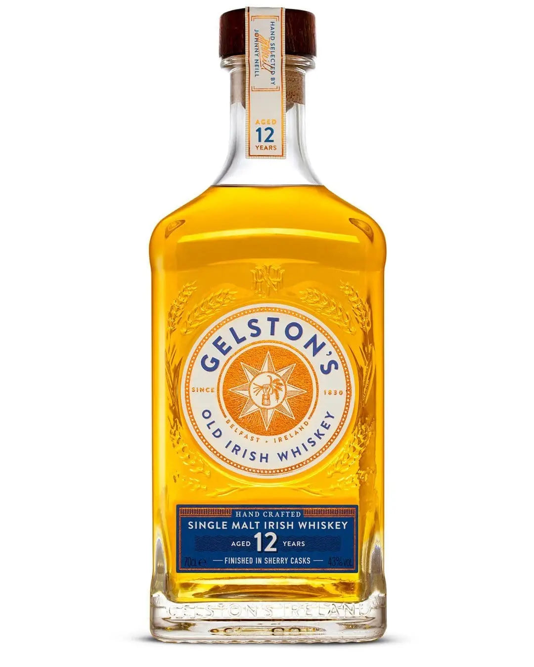 Gelston's 12 Year Old Sherry Cask Finish Whiskey, 70 cl Whisky