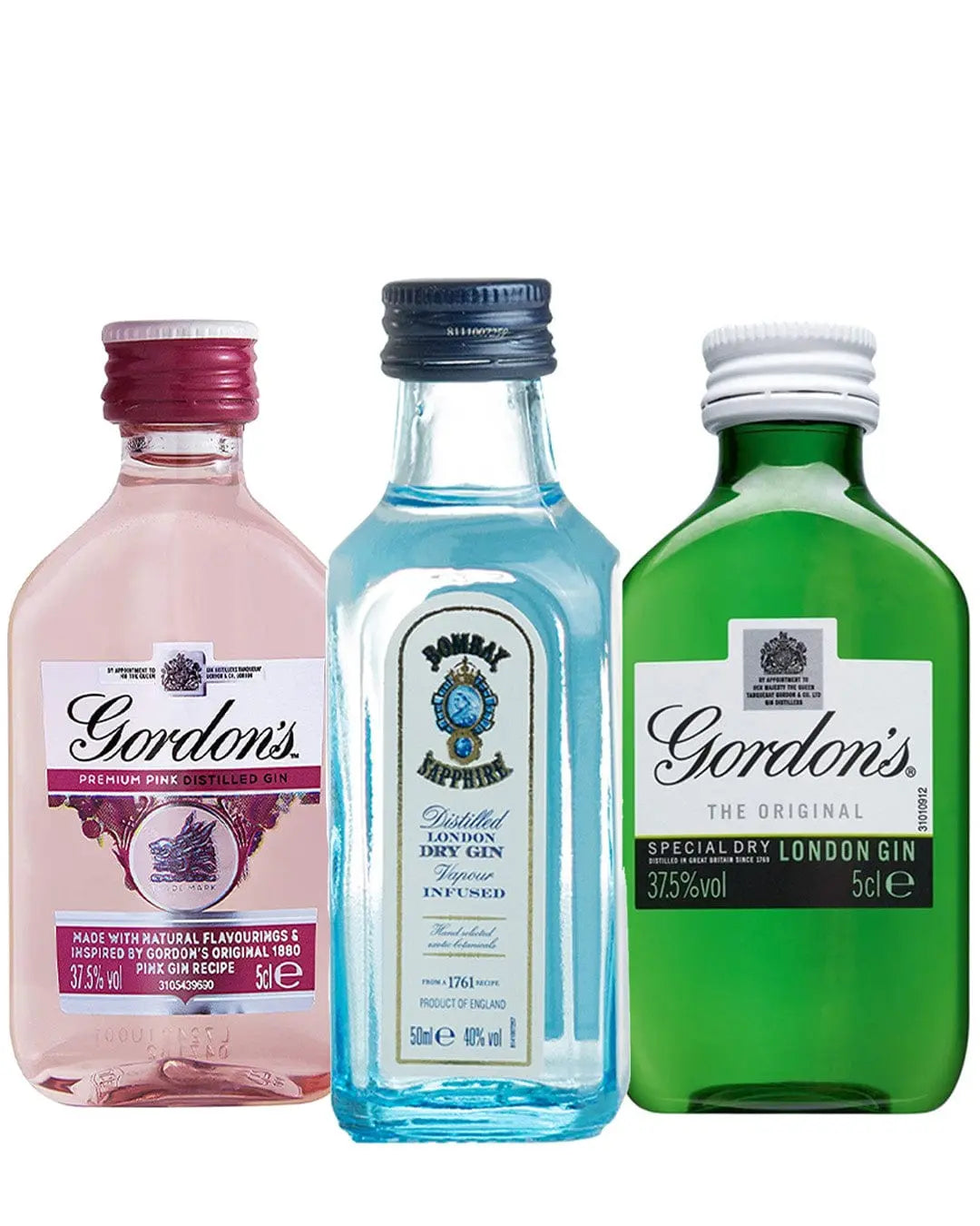 Gin Miniature Tasting Trio, 3 x 5 cl Spirit Miniatures