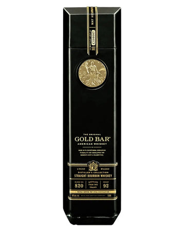 Gold Bar Black Double Casked Straight Bourbon Whiskey, 75 cl Whisky 816136024021