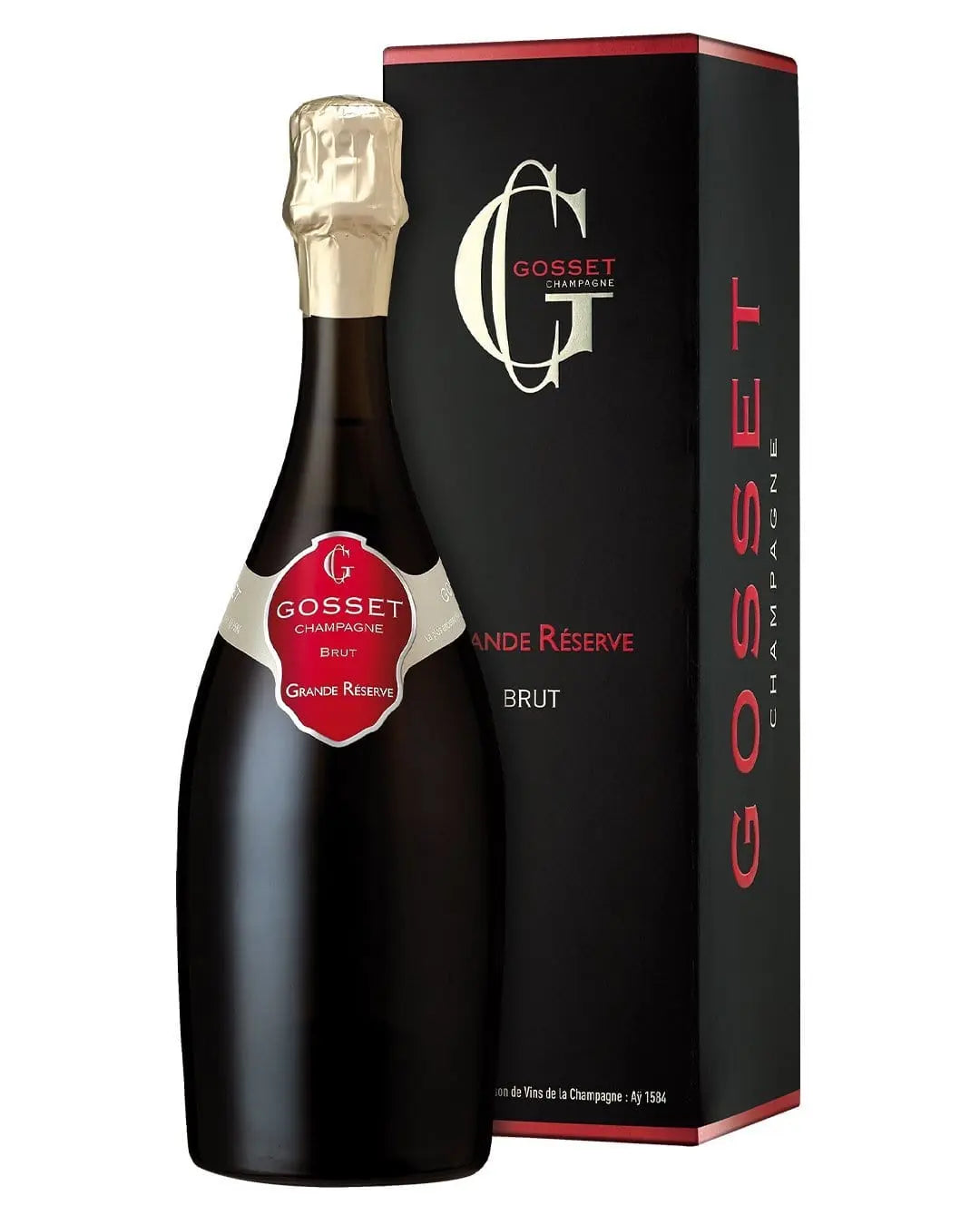 Gosset Grand Reserve Champagne in Gift Box, 75 cl Champagne & Sparkling