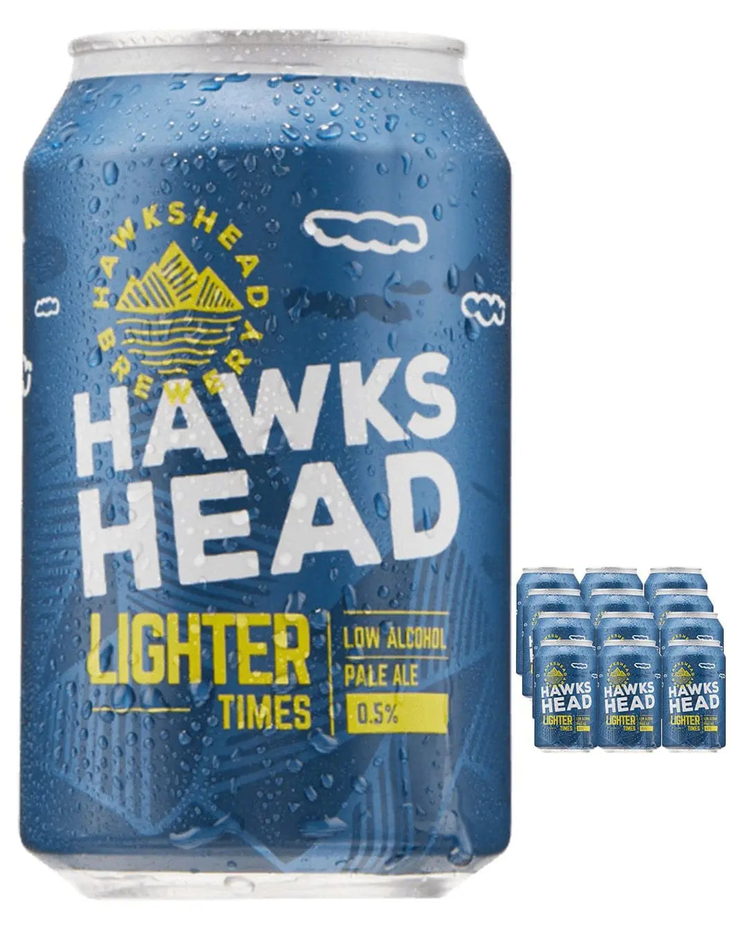 Hawkshead Lighter Times Ale Beer Can Multipack, 12 x 330 ml Beer