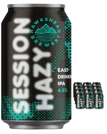 Hawkshead Session Lazy Beer Can Multipack, 12 x 330 ml Beer