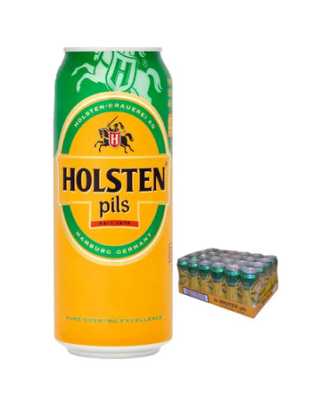 Holsten Pils Premium Pilsner Multipack, 24 x 500 ml Beer