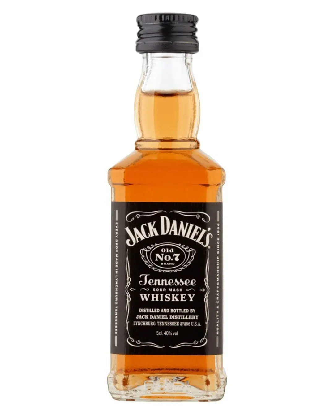 Jack Daniel's Tennessee Whiskey Miniature, 5 cl Spirit Miniatures 5099873046296