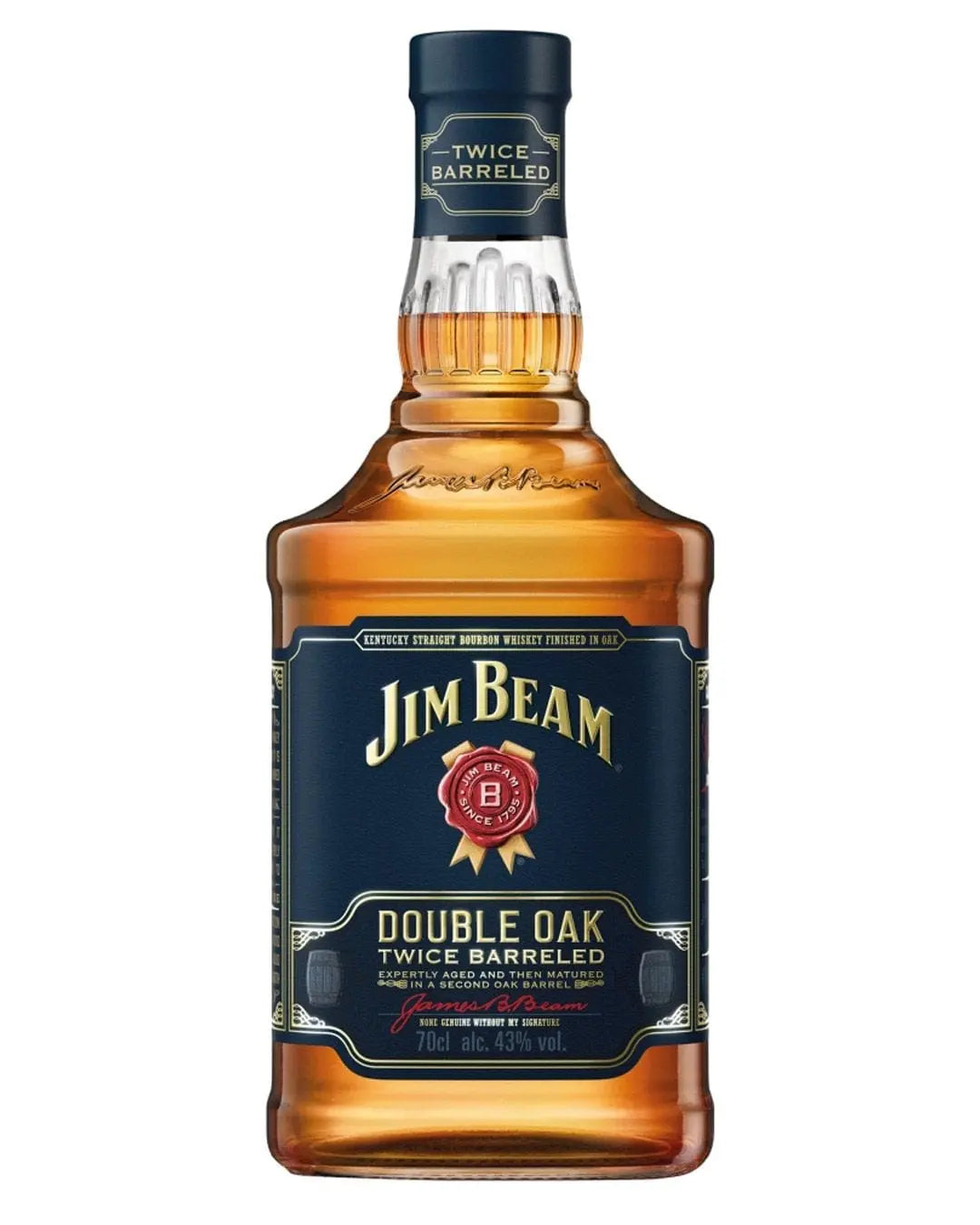 Jim Beam Double Oak Bourbon Whiskey, 70 cl Whisky 5060045585912