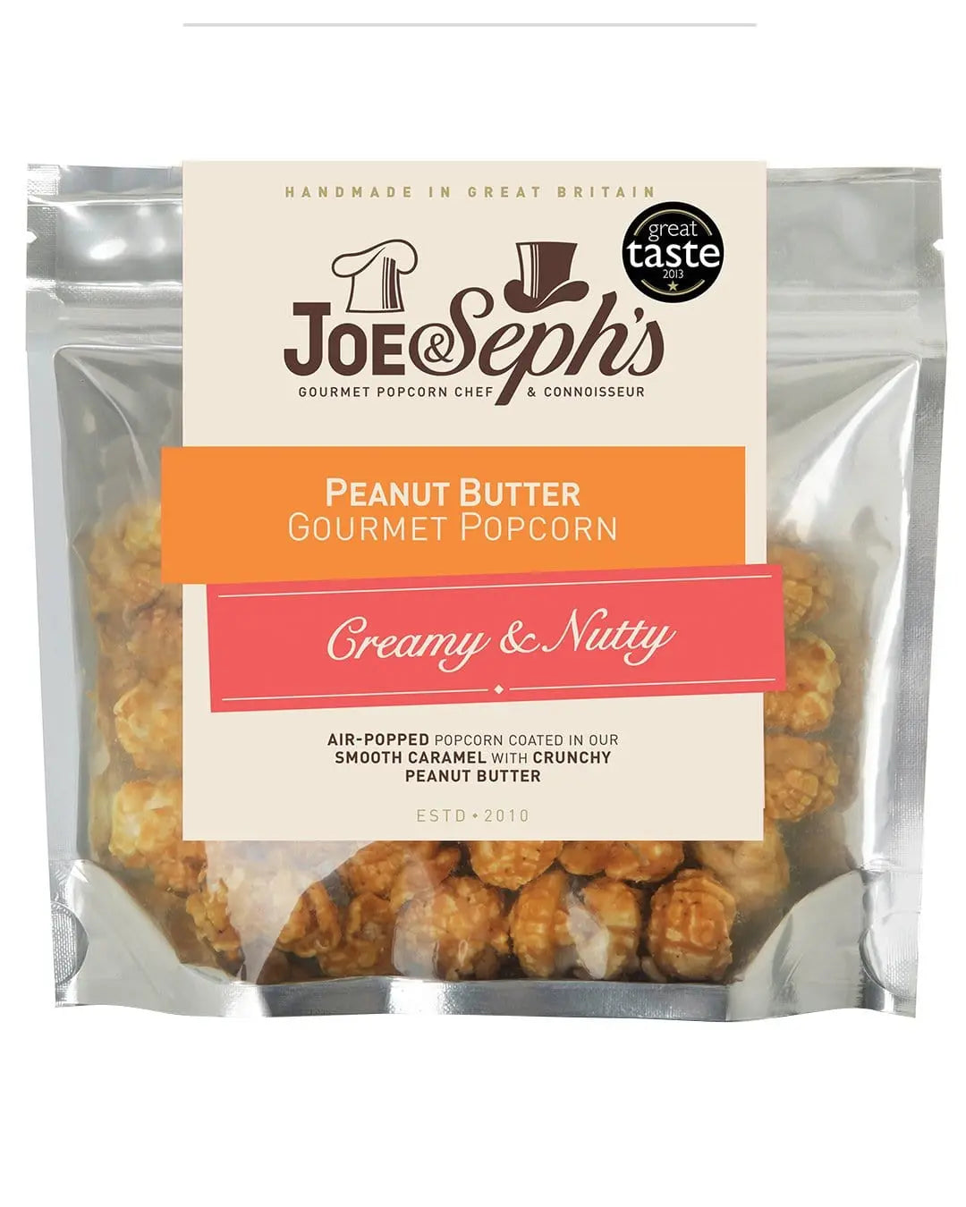 Joe & Seph's Peanut Butter Popcorn Pouch, 32 g Popcorn 0609132436284