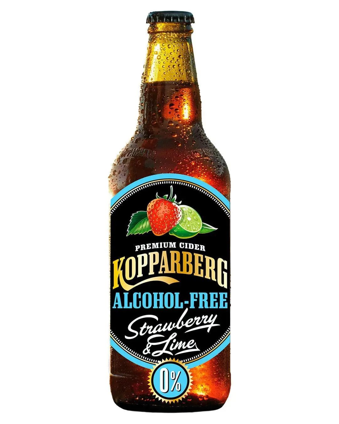 Kopparberg Alcohol Free Strawberry & Lime Premium Cider, 500 ml Cider