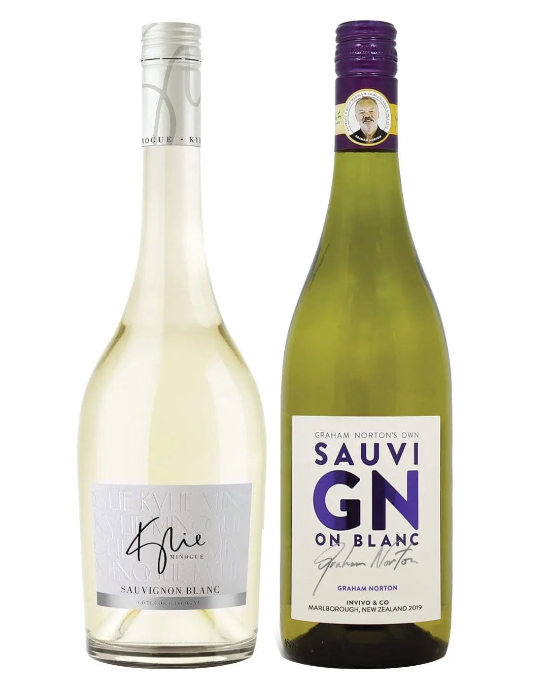 Kylie Minogue and Graham Norton Sauvignon Blanc Tasting Set, 2 x 75 cl White Wine