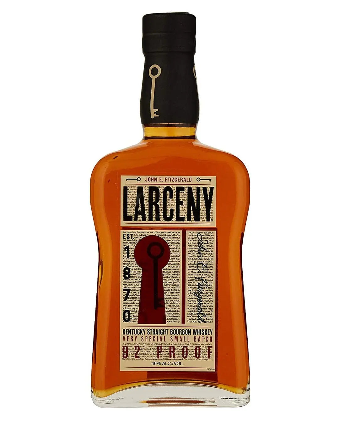 Larceny Kentucky Straight Bourbon Whiskey, 70 cl Whisky 096749001484