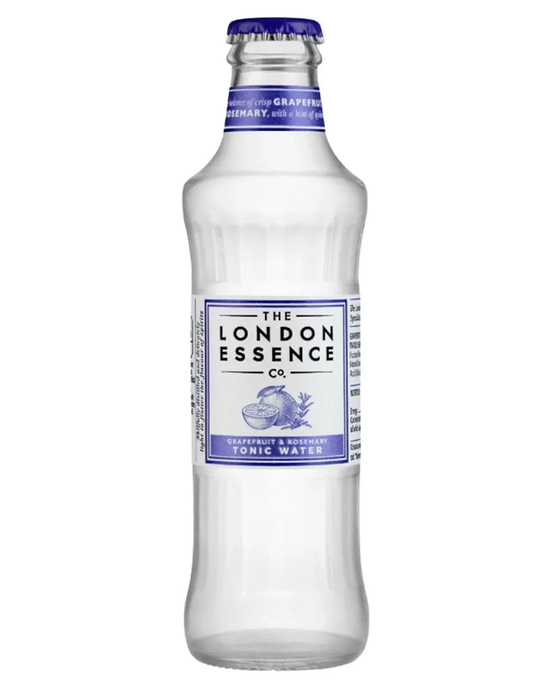 London Essence Company Grapefruit & Rosemary Tonic Water Bottle, 200 ml Tonics