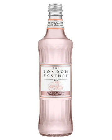 London Essence Company White Peach & Jasmine Crafted Soda Water Bottle, 1 x 500 ml Tonics