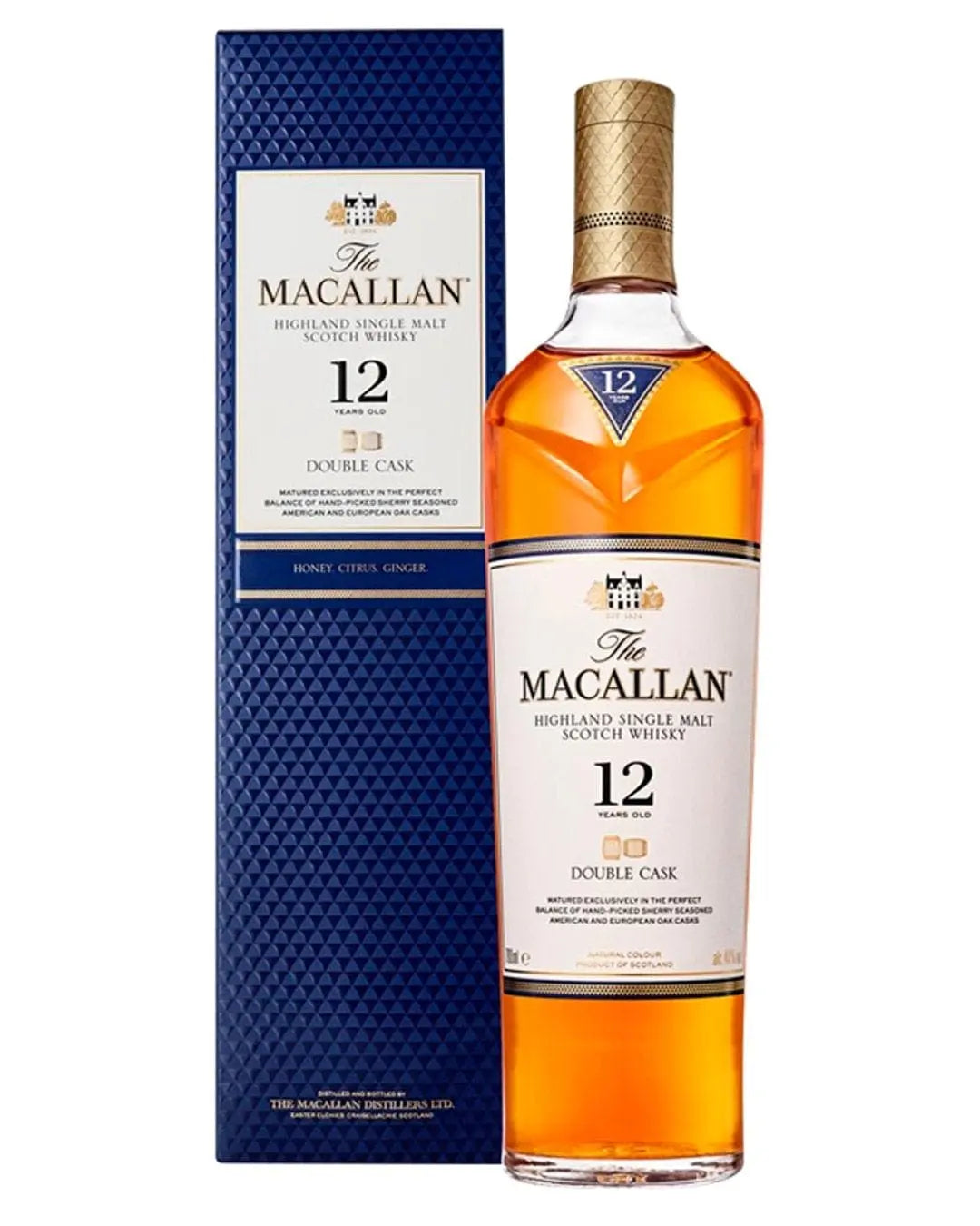 Macallan 12 Year Old Double Cask Malt Whisky, 70 cl Whisky 5010314302863