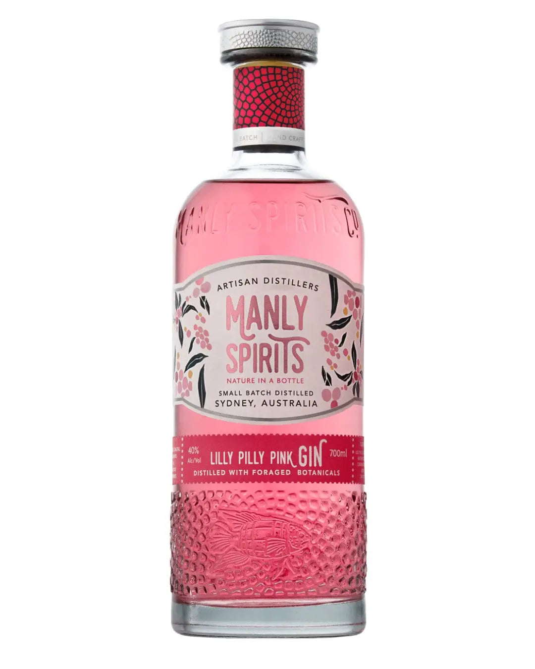 Manly Spirits Co. Lilly Pilly Pink Gin, 70 cl Gin 9353927000143