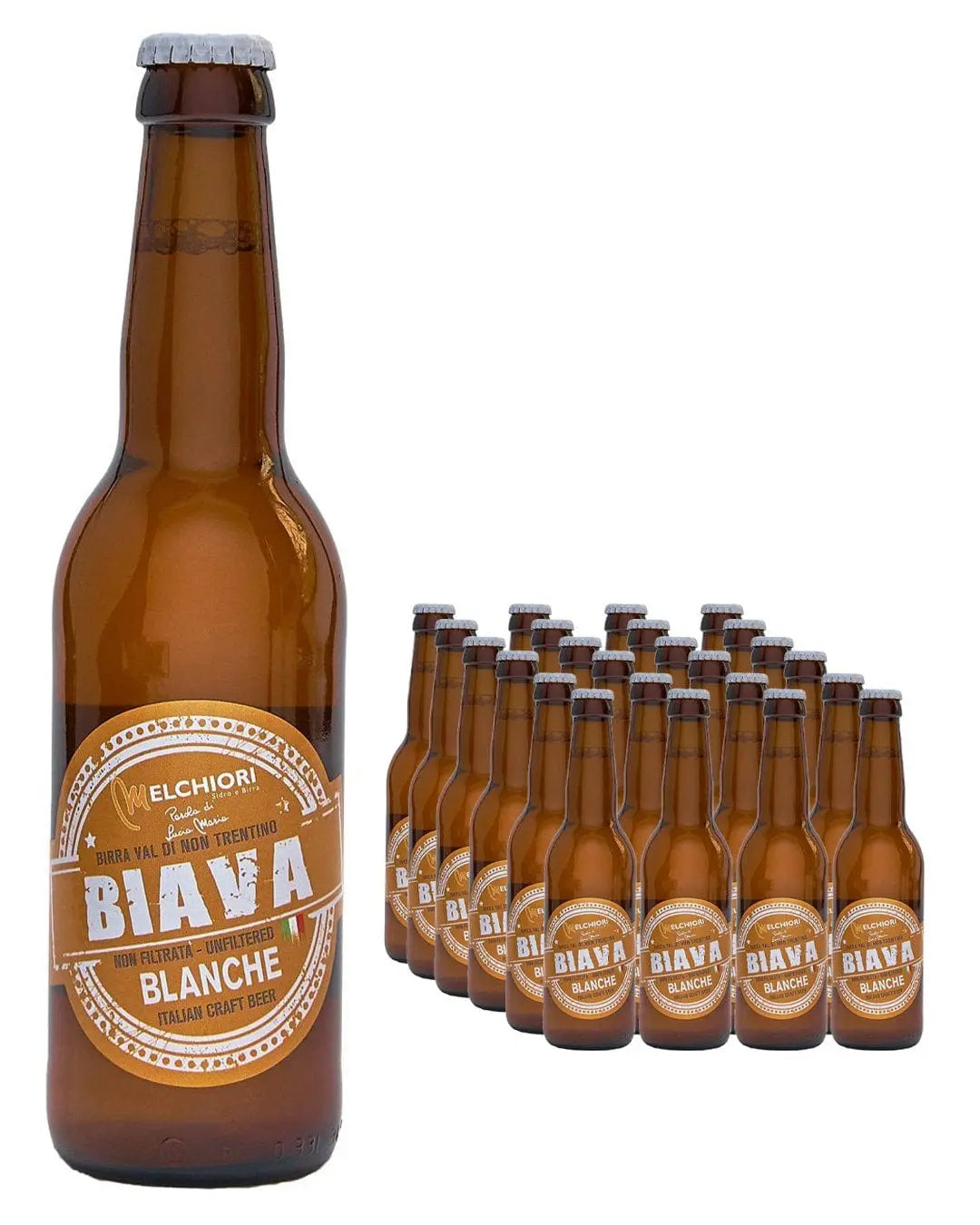 Melchiori Biava Blanche Craft Beer, 330 ml Beer