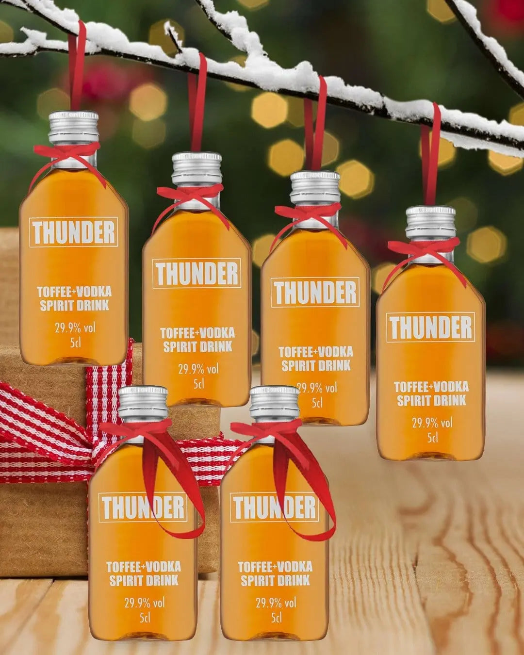 Merry Baubles - Thunder Toffee Vodka Miniature Set Spirit Miniatures 5060091760028